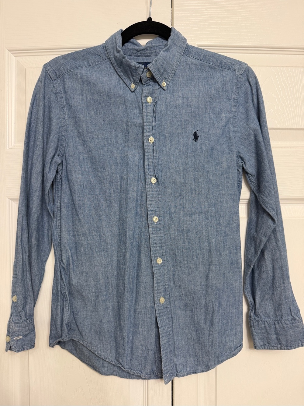 Polo by Ralph Lauren Chambray Light Blue Button-Down Shirt
